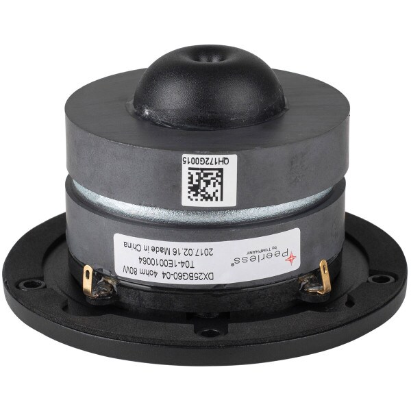 Main product image for Peerless DX25BG60-04 1" Silk Dome Tweeter 4 Ohm 264-1478